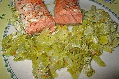 Lachs auf Spitzkohl 43