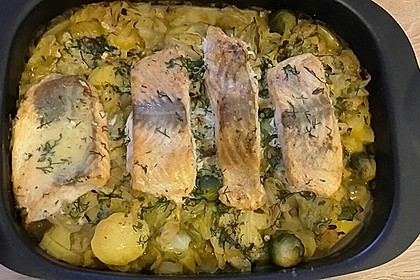 Lachs auf Spitzkohl 14