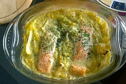 Lachs auf Spitzkohl 42