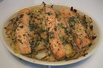 Lachs auf Spitzkohl 33