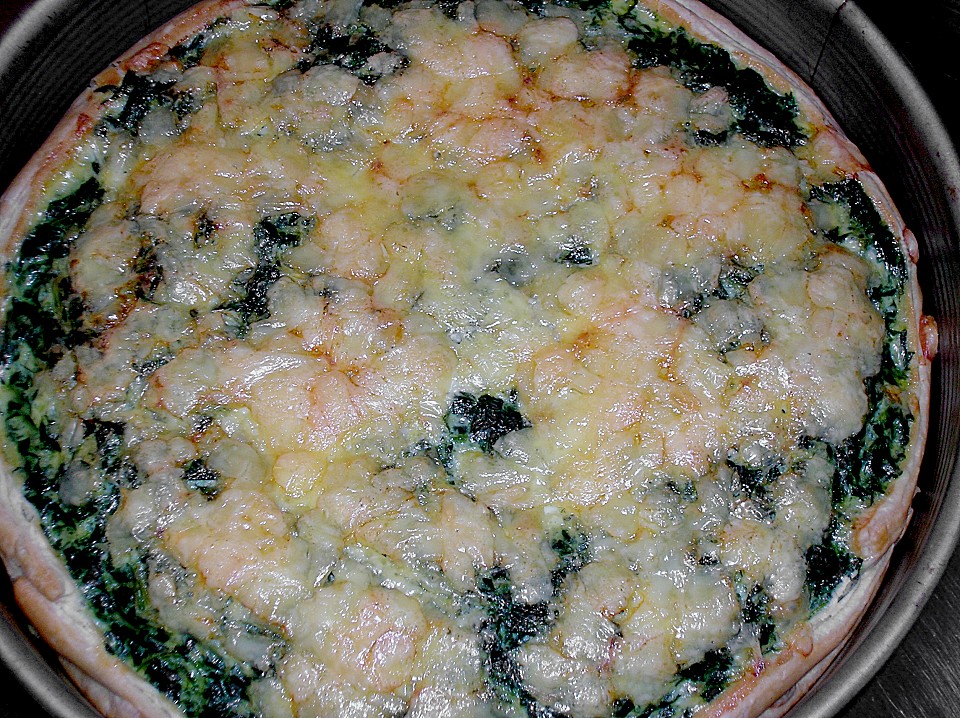 Spinat - Quiche mit Bärlauch - Schafskäse Boden von juti | Chefkoch.de