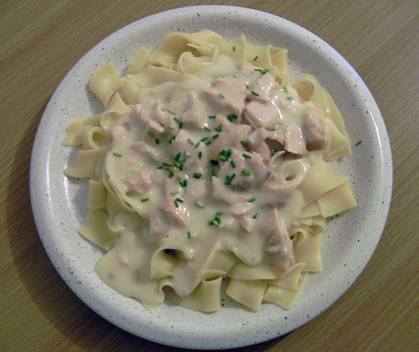Pasta mit Lachssoße von Sungirl76 | Chefkoch.de