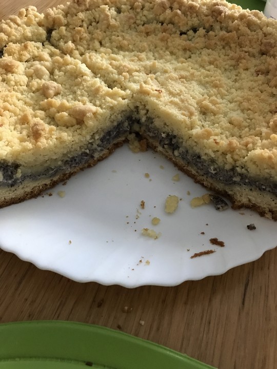 Mohnkuchen mit Quark und Streuseln von schraegervogel | Chefkoch.de