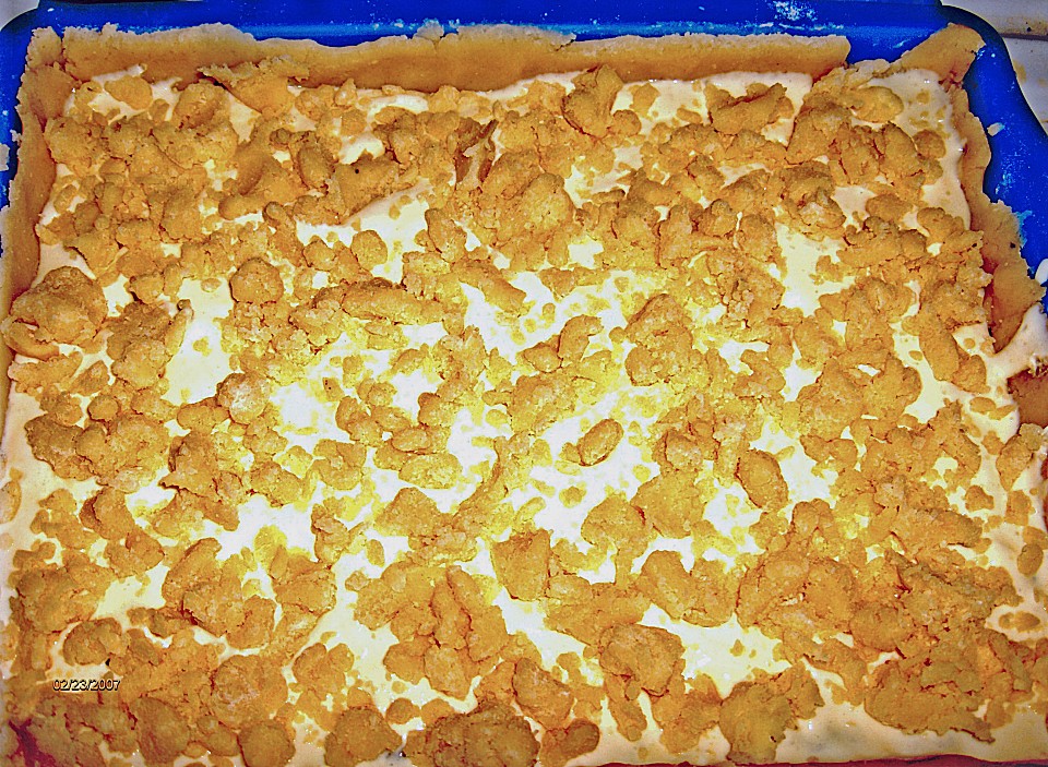 Mohnkuchen mit Quark und Streuseln von schraegervogel | Chefkoch.de