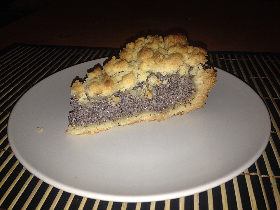 Mohnkuchen mit Quark und Streuseln von schraegervogel | Chefkoch.de