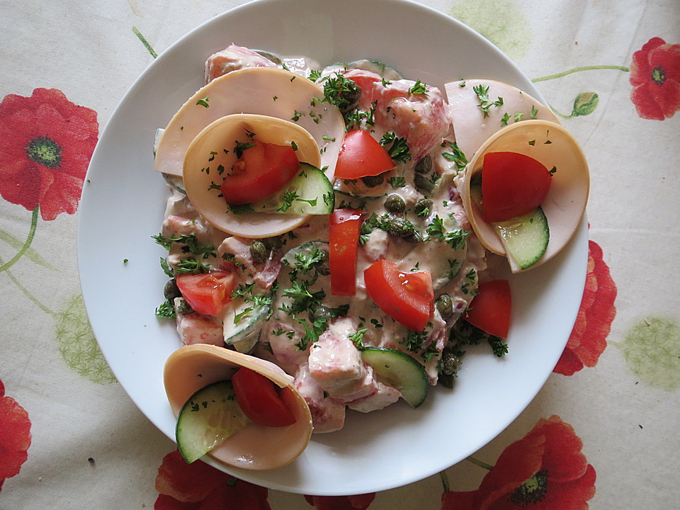 Tomaten-Salat mit Thunfischsoße von riga53 | Chefkoch.de