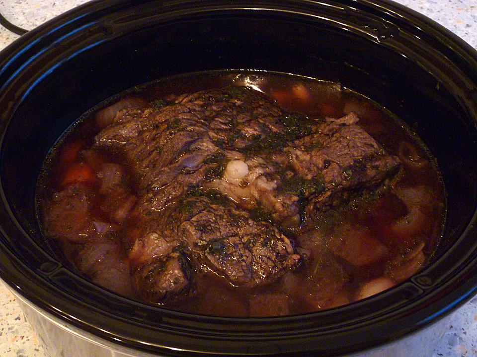 Rinderschmorbraten in Rotwein von downhillcat | Chefkoch.de