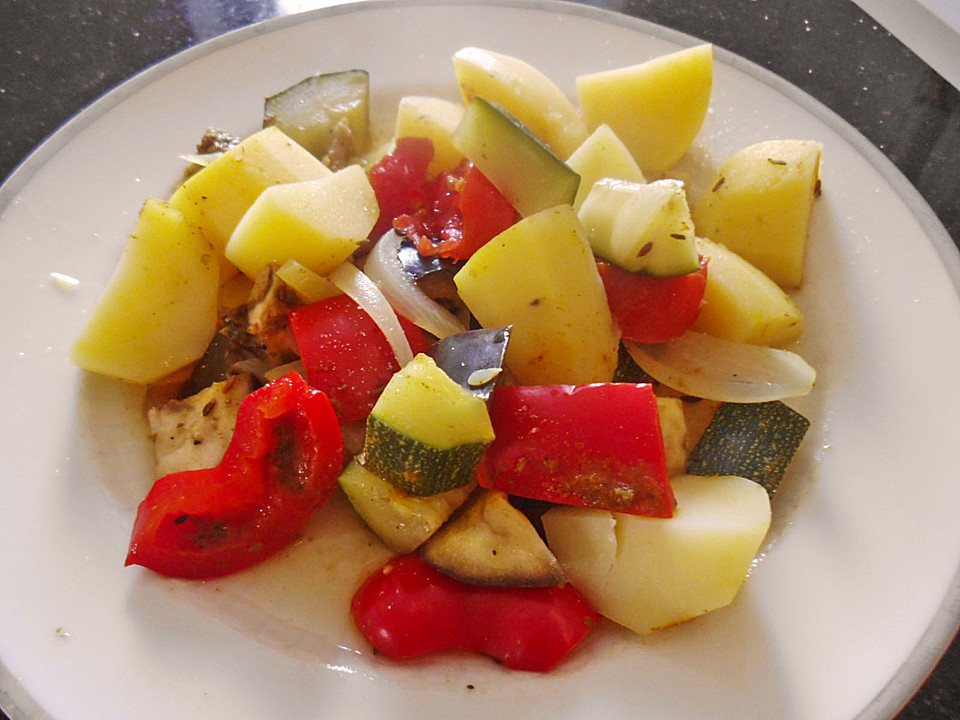 Mediterranes Gemüse aus dem Kombi-Dampfgarer von eva.h | Chefkoch.de