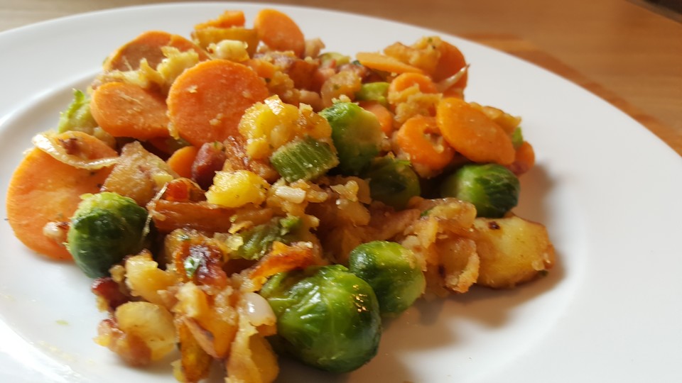 Bratkartoffel-Gemüse-Pfanne von tikus | Chefkoch.de