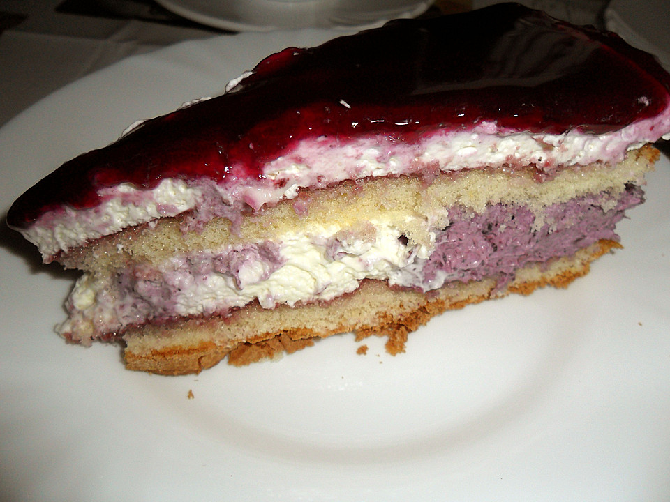Heidelbeer-Mascarpone Torte von Steph1706 | Chefkoch.de