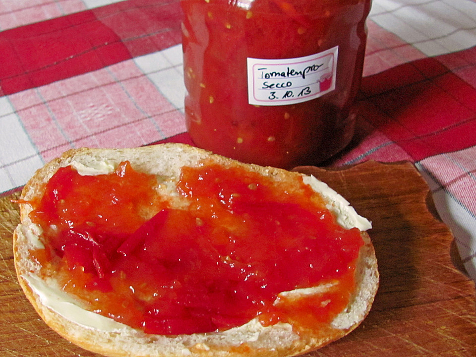 Tomatenmarmelade mit Prosecco von kissenklauerin | Chefkoch.de