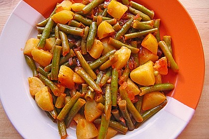 Grüne Bohnen mit Kartoffeln