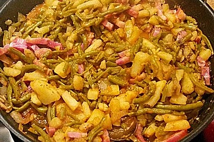Grüne Bohnen mit Kartoffeln 12