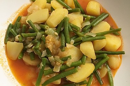 Grüne Bohnen mit Kartoffeln 2