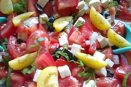 Griechischer Tomatensalat à la Dimitrios 9