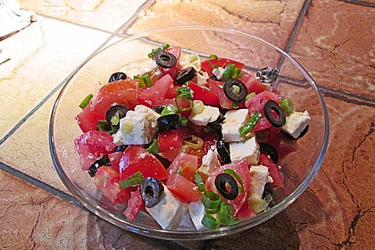 Griechischer Tomatensalat à la Dimitrios 3