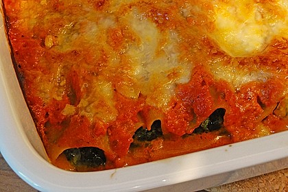 Vegetarisch gefüllte Cannelloni 3