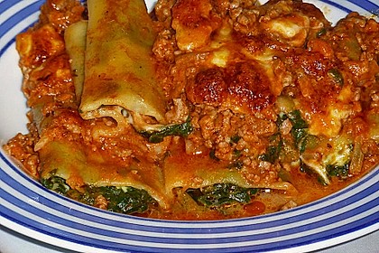 Vegetarisch gefüllte Cannelloni 5