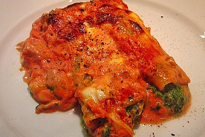 Vegetarisch gefüllte Cannelloni 2
