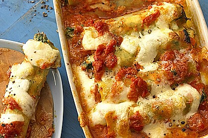 Vegetarisch gefüllte Cannelloni 6