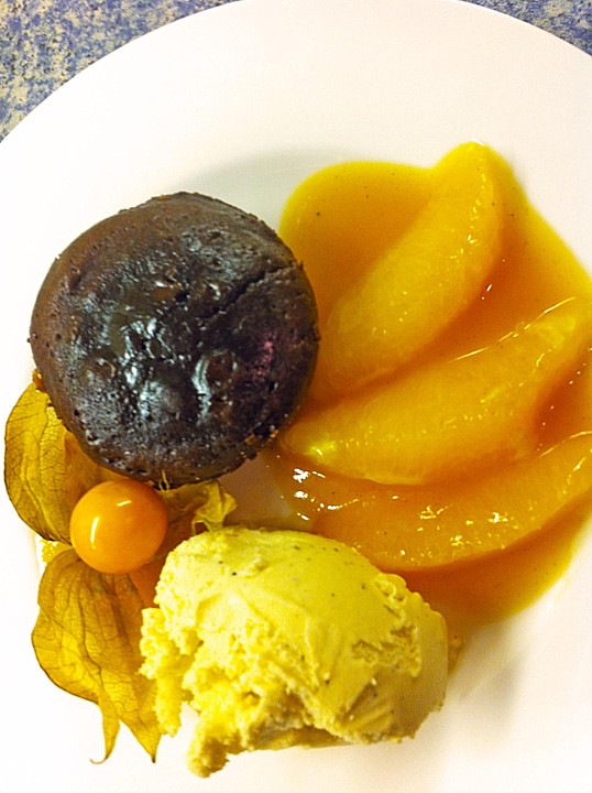 Gewürzorangen Rezept, Schoko-grieß-flammerie Mit Gewürzorangen