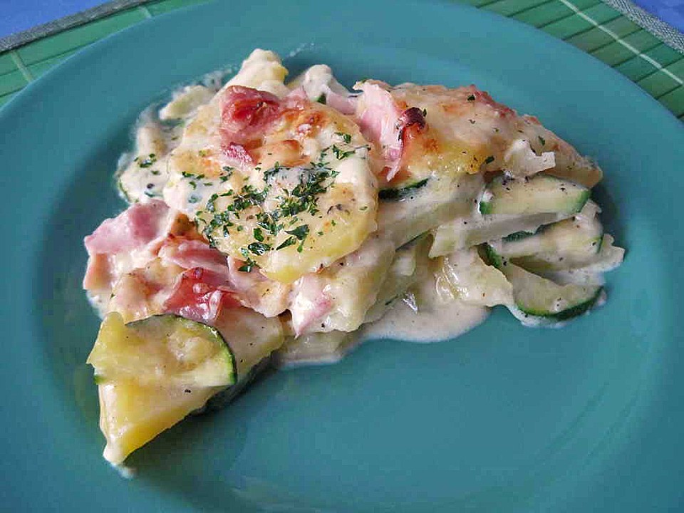 Zucchini-Schinken-Auflauf von McMoe | Chefkoch.de