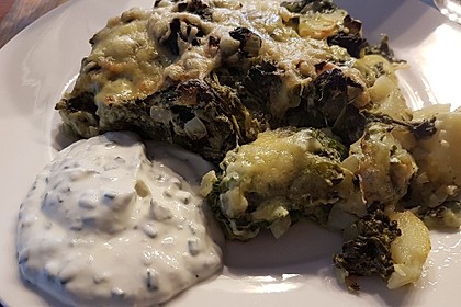 Vegetarisches, Leichtes Kartoffel-Spinat-Gratin Von SoulDream | Chefkoch.de