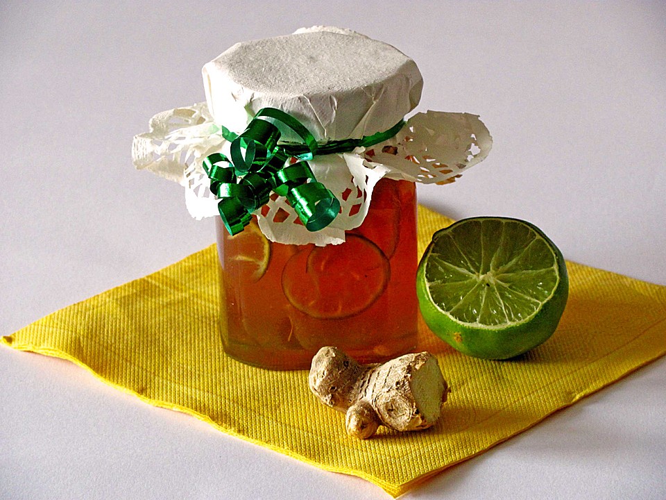 Limetten-Ingwer-Marmelade von pralinchen | Chefkoch.de