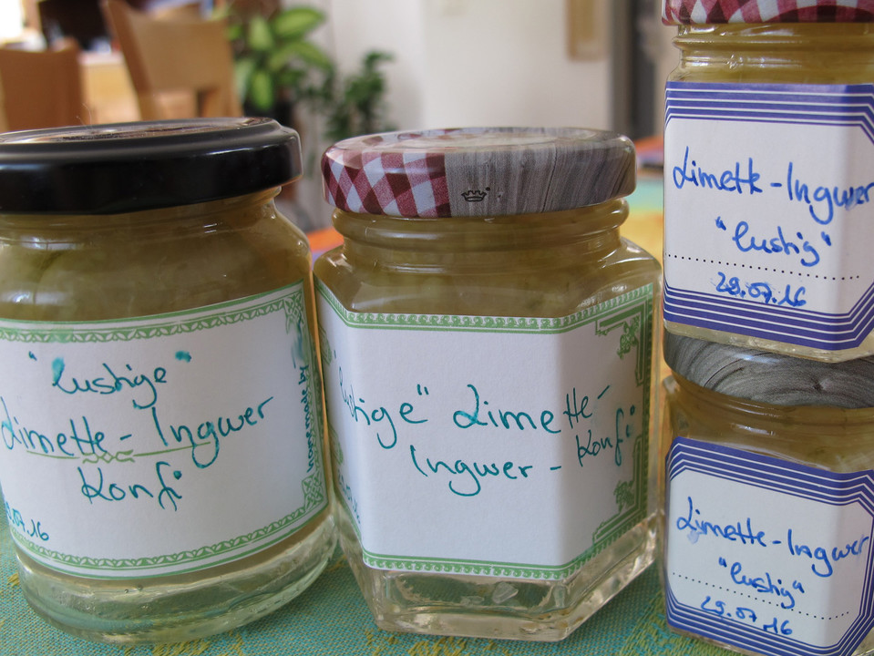 Limetten-Ingwer-Marmelade von pralinchen | Chefkoch.de