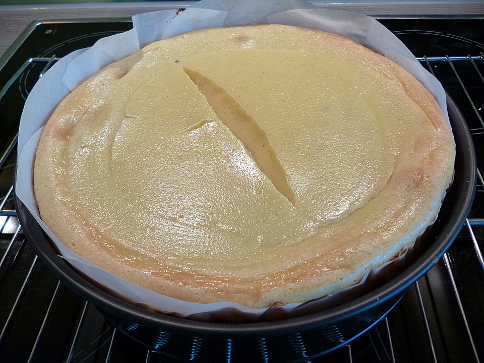 Amerikanischer New York Cheesecake so wie der berühmte "Lindy's" von