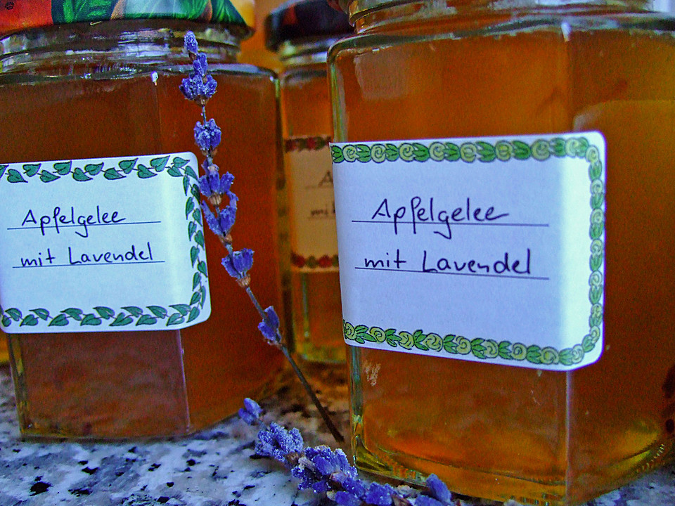 Apfelgelee mit Lavendelblüten von ApolloMerkur | Chefkoch.de