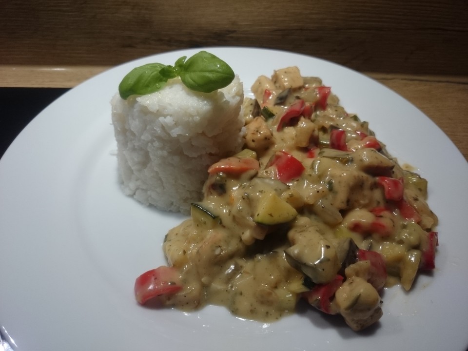 PaprikaKokosCurry mit Tofu und Ananas von gloryous Chefkoch.de