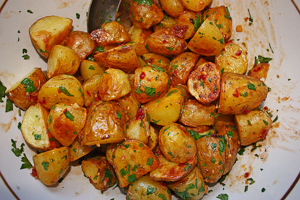 Gebackene Kartoffeln mit Chipotles, Adobo und Limettensaft von ...