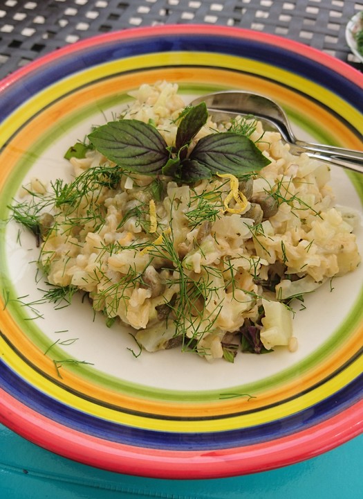 Veganes Zitronen-Fenchel-Risotto von annekii | Chefkoch.de Veganes Zitronen-Fenchel-Risotto von annekii | Chefkoch.de