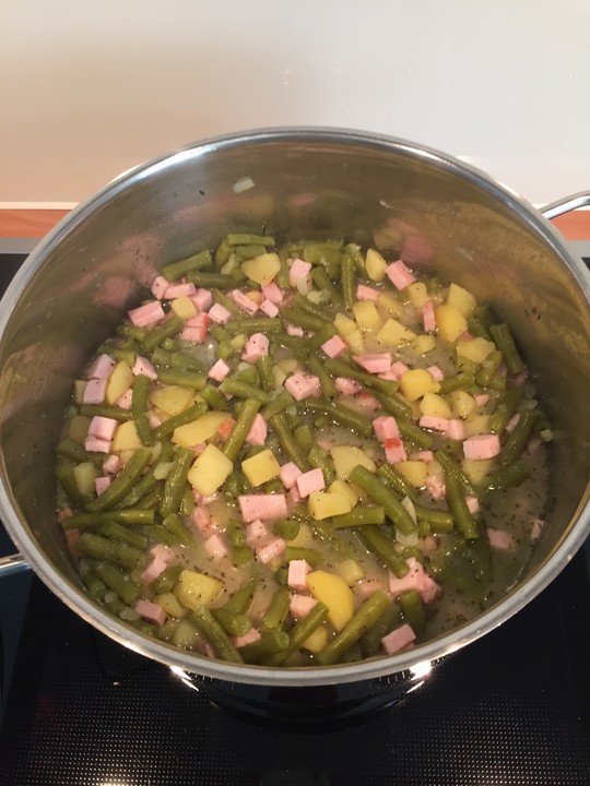 Grüner Bohneneintopf mit Speck und Kassler à la Gisela und Fred von ...