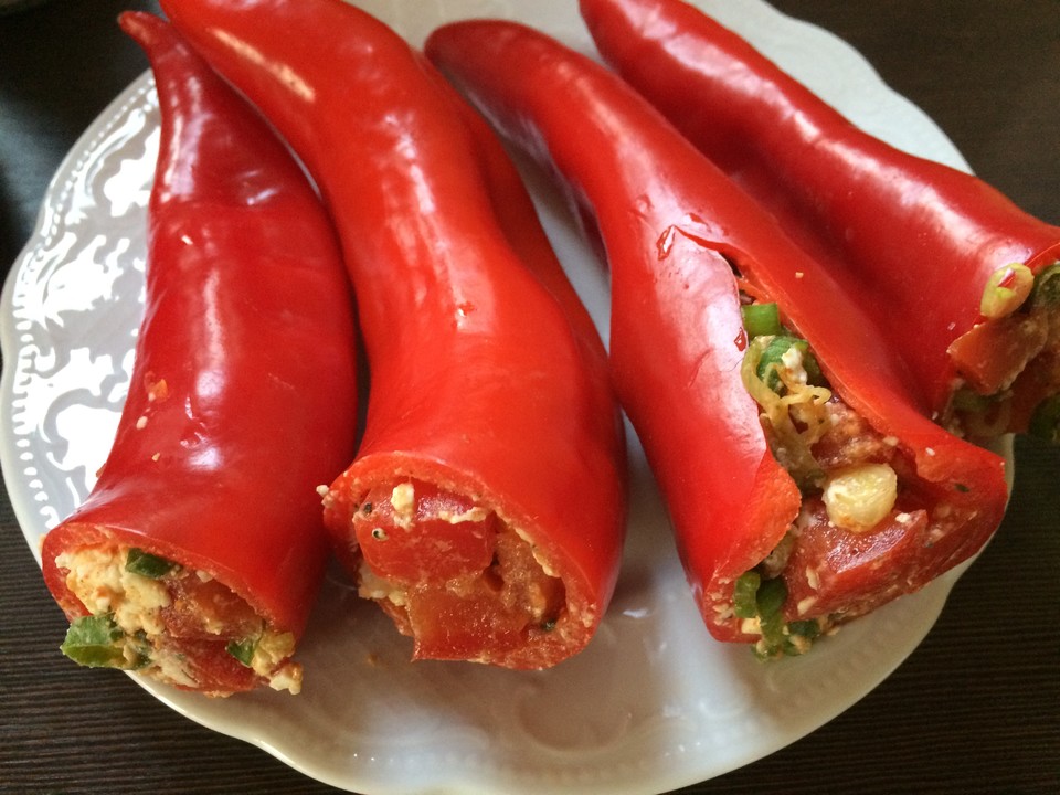 Gefüllte Paprika vom Grill von Stefanie_Friese Chefkoch.de