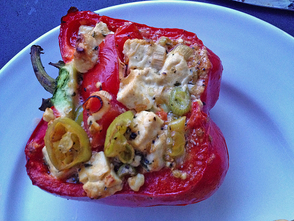 Gefüllte Paprika vom Grill von Stefanie_Friese Chefkoch.de