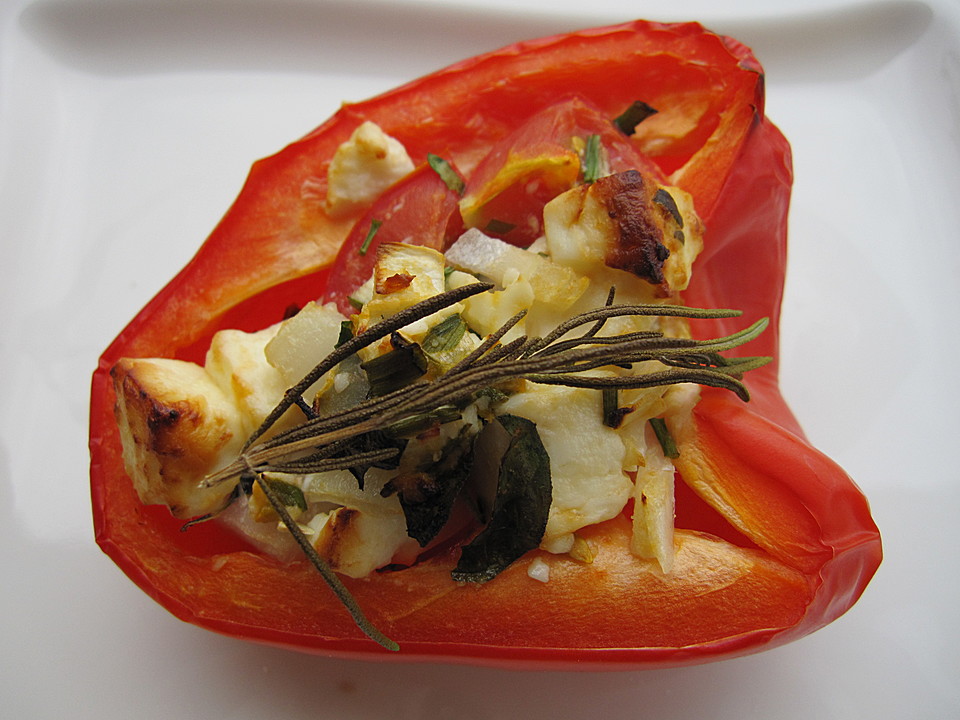 Gefüllte Paprika vom Grill von Stefanie_Friese Chefkoch.de