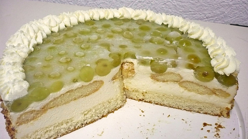 Trauben-Torte mit Weincreme von Granila87 | Chefkoch.de