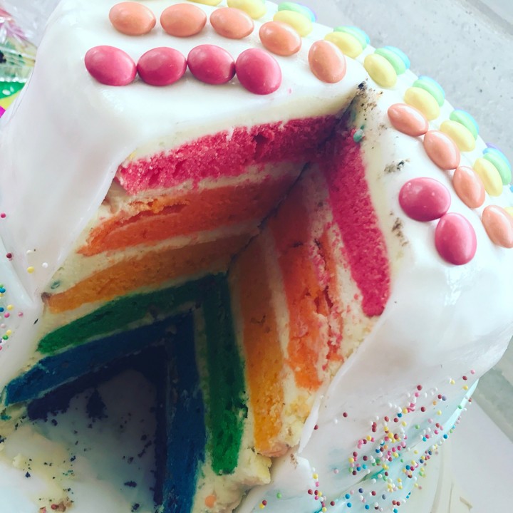 Regenbogen-Torte von sweetee | Chefkoch.de