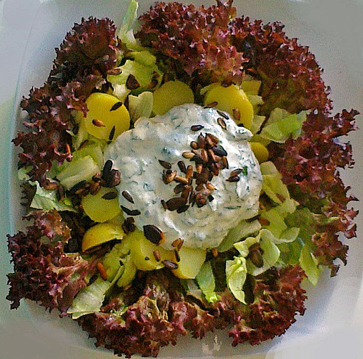 Kartoffelsalat mit Basilikum-Creme von gs_pe | Chefkoch.de