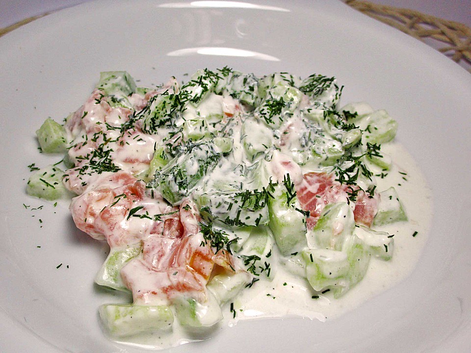 Gurken-Lachs-Salat von Fluse13 | Chefkoch.de