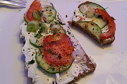 Schnelles, aber gesundes Abendbrot (Rezept mit Bild Schnelles, aber gesundes Abendbrot (Rezept mit Bild