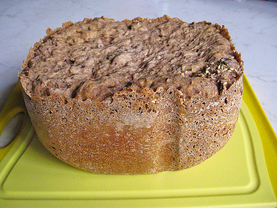 Roggen-Sauerteig-Mischbrot, gebacken im Brotbackautomaten von ...