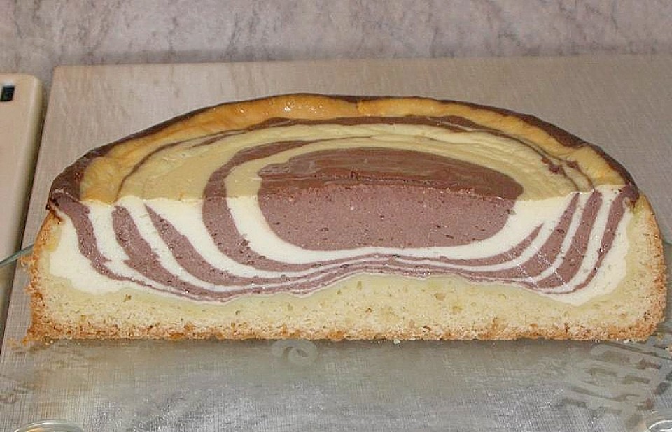 Zebra - Käsekuchen von Sandra539 | Chefkoch.de