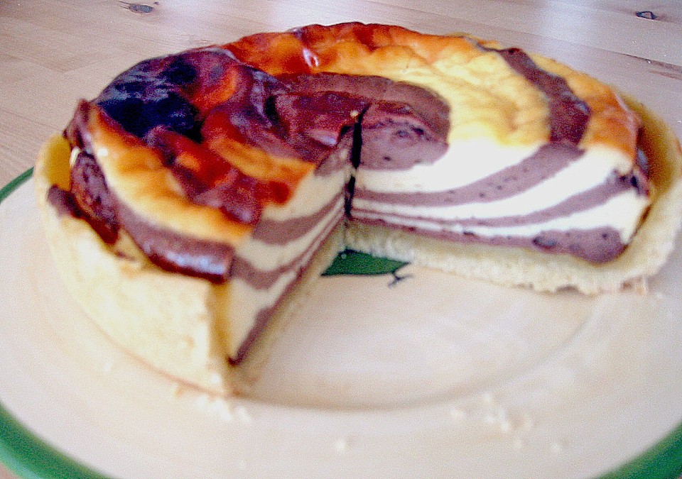 Zebra - Käsekuchen von Sandra539 | Chefkoch.de