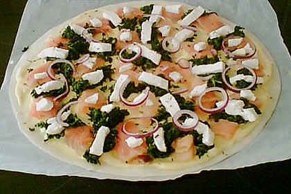 Lachs - Pizza 4