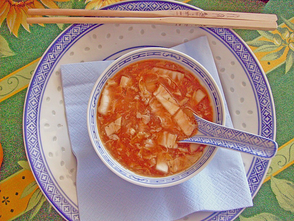 Peking Suppe Süß Sauer Suppe von CarrieBradshaw Chefkoch.de