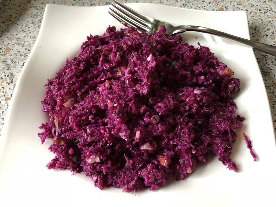 Rotkohlsalat mit Orangen von Saarelfe | Chefkoch.de
