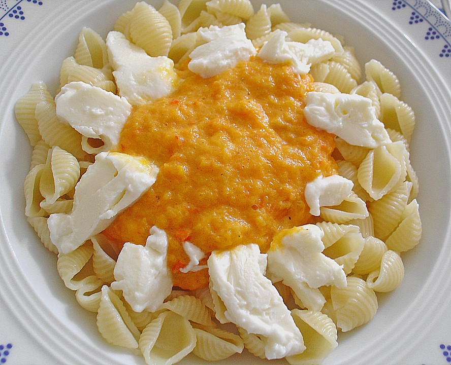Möhren - Paprika - Sauce für Nudeln von Rike | Chefkoch.de